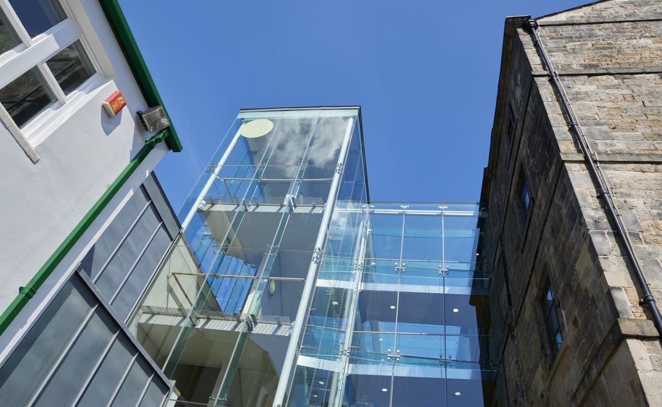 Carver's Warehouse building closeup